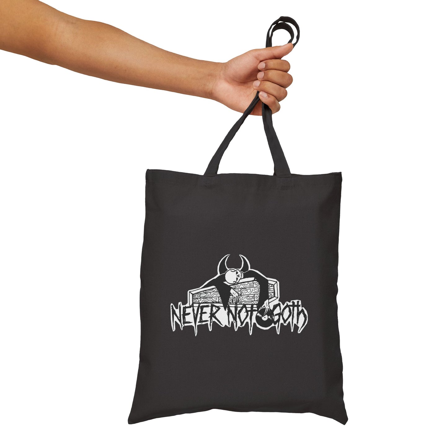 Logo Cotton Tote Bag